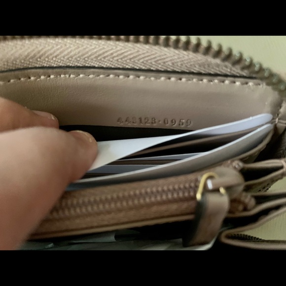 X NFS XGucci Marmont zip around wallet- full size - Picture 10 of 12